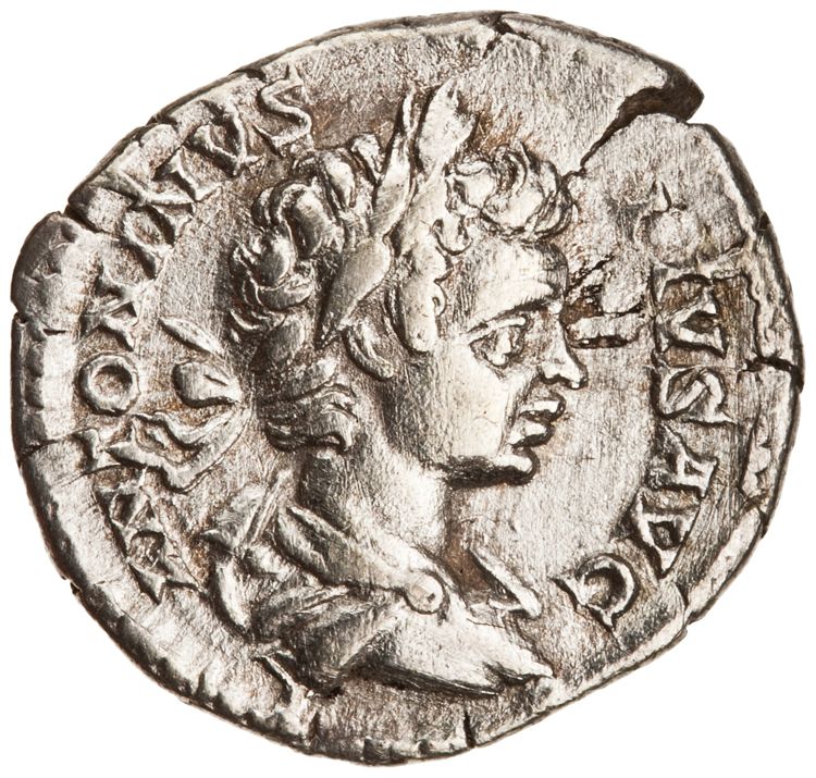 RIC IV Caracalla 54B, аверс, American Numismatic Society (ans)