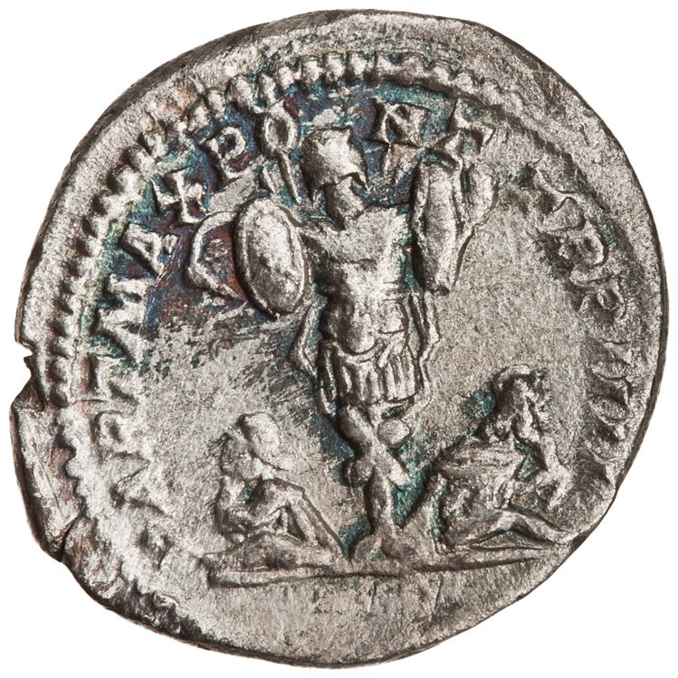 RIC IV Caracalla 54B, реверс, American Numismatic Society (ans)