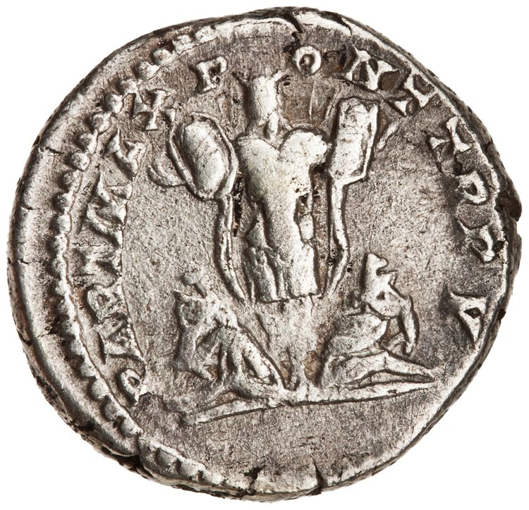 RIC IV Caracalla 63, реверс, American Numismatic Society (ans)