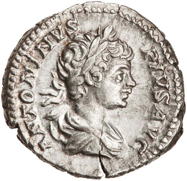 RIC IV Caracalla 68, аверс, American Numismatic Society (ans)