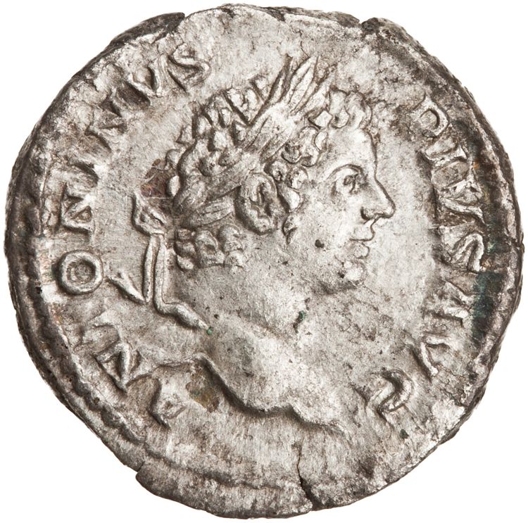 obverse RIC IV Caracalla 166 (denarius)