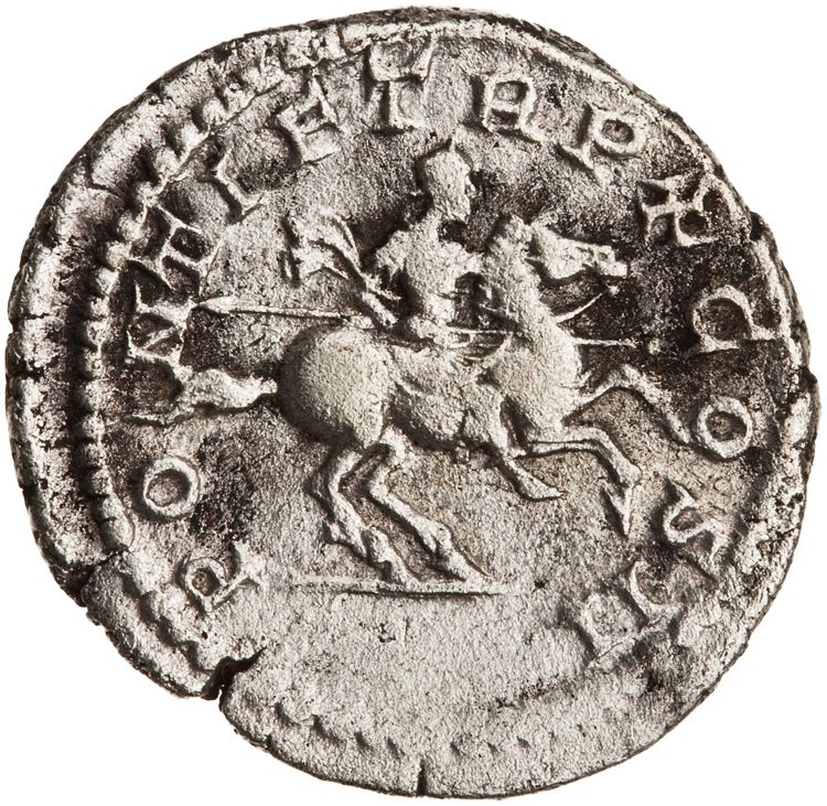 RIC IV Caracalla 97, реверс, American Numismatic Society (ans)