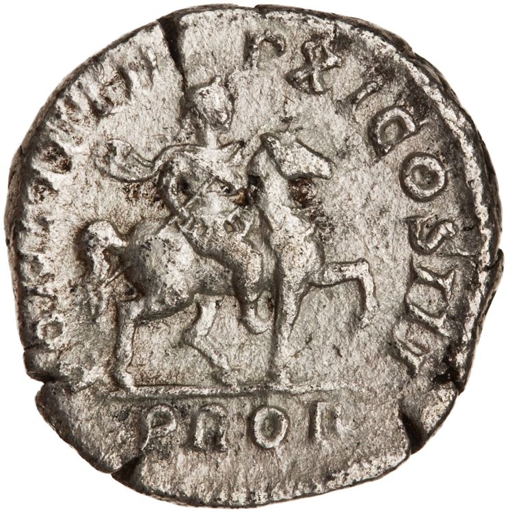 RIC IV Caracalla 107, реверс, American Numismatic Society (ans)
