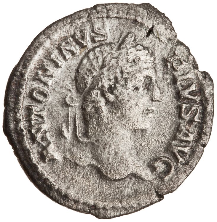 RIC IV Caracalla 108, аверс, American Numismatic Society (ans)