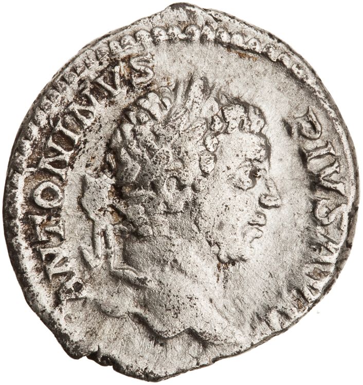 RIC IV Caracalla 108, аверс, American Numismatic Society (ans)
