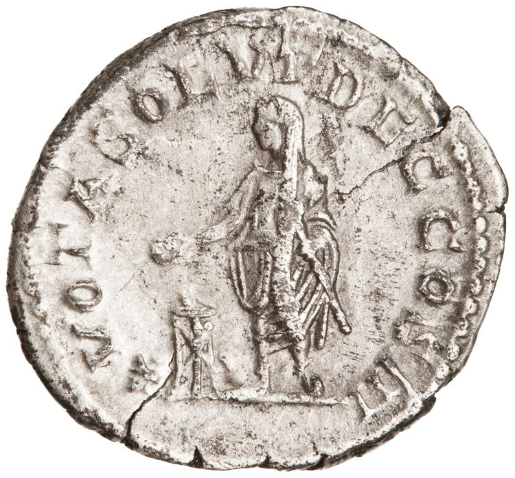 RIC IV Caracalla 204, реверс, American Numismatic Society (ans)