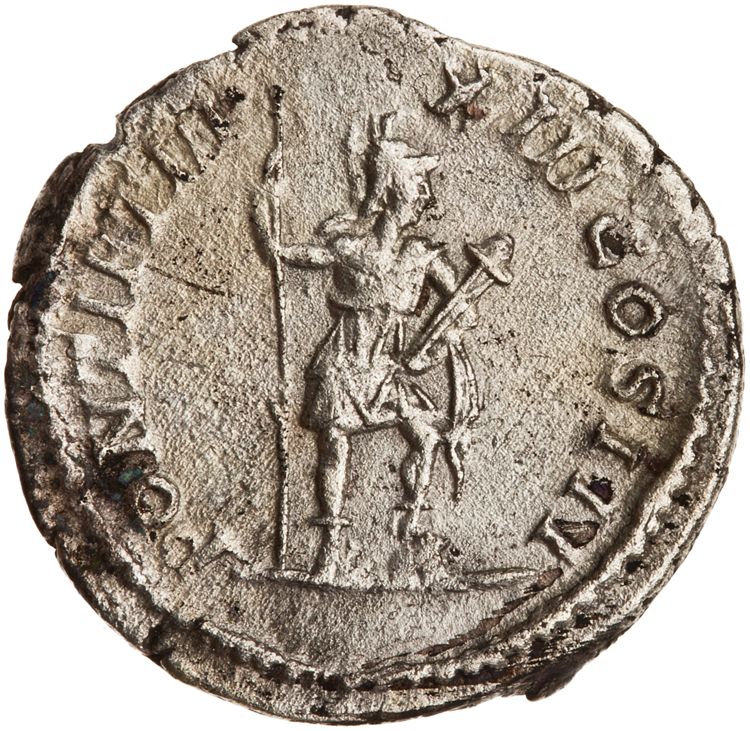 RIC IV Caracalla 117A, reverse, American Numismatic Society (ans)
