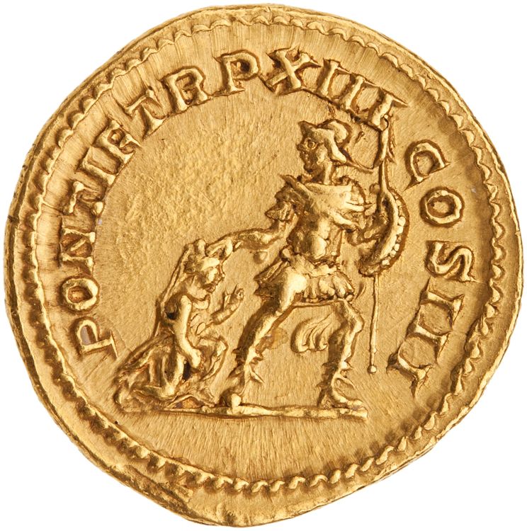 RIC IV Caracalla 119, reverse, American Numismatic Society (ans)
