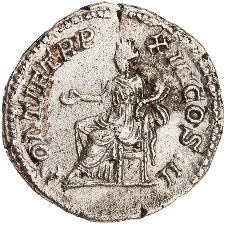 RIC IV Caracalla 116B, reverse, American Numismatic Society (ans)