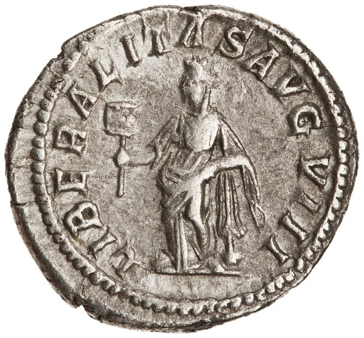 RIC IV Caracalla 220, реверс, American Numismatic Society (ans)