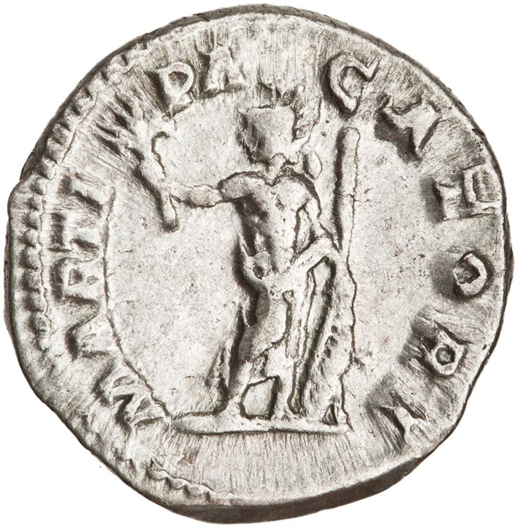 RIC IV Caracalla 222, реверс, American Numismatic Society (ans)