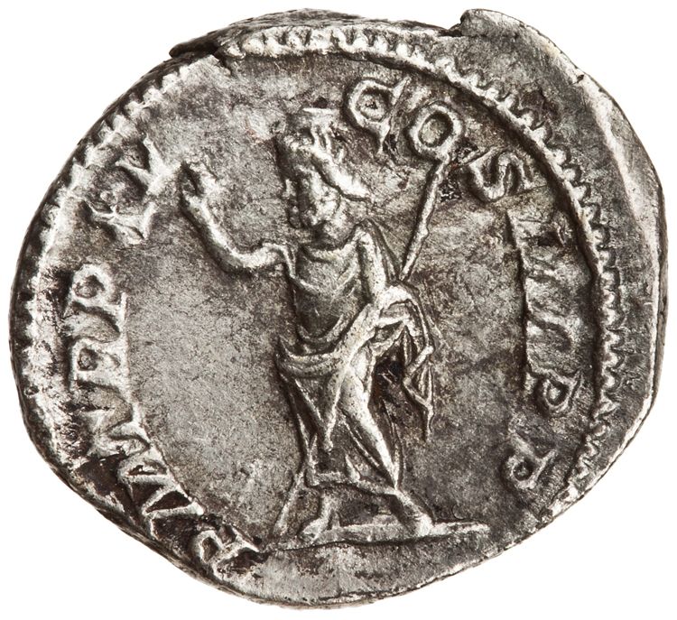 RIC IV Caracalla 194, реверс, American Numismatic Society (ans)