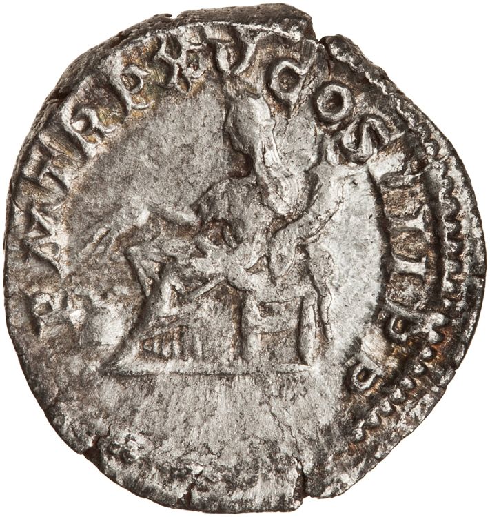 RIC IV Caracalla 195, реверс, American Numismatic Society (ans)