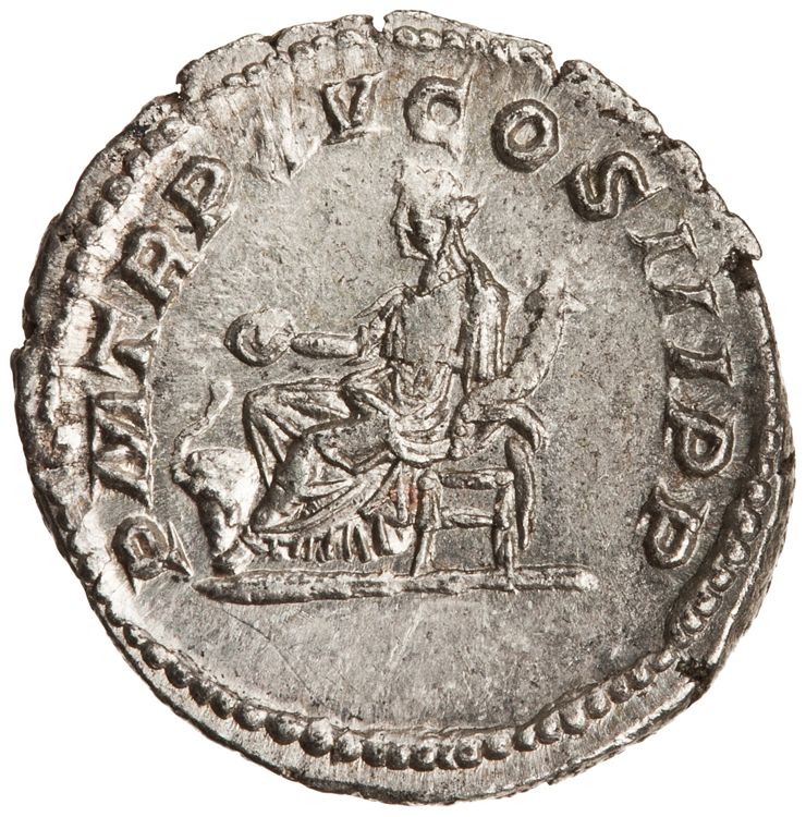 RIC IV Caracalla 196, реверс, American Numismatic Society (ans)