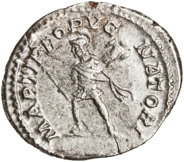 RIC IV Caracalla 307, реверс, American Numismatic Society (ans)