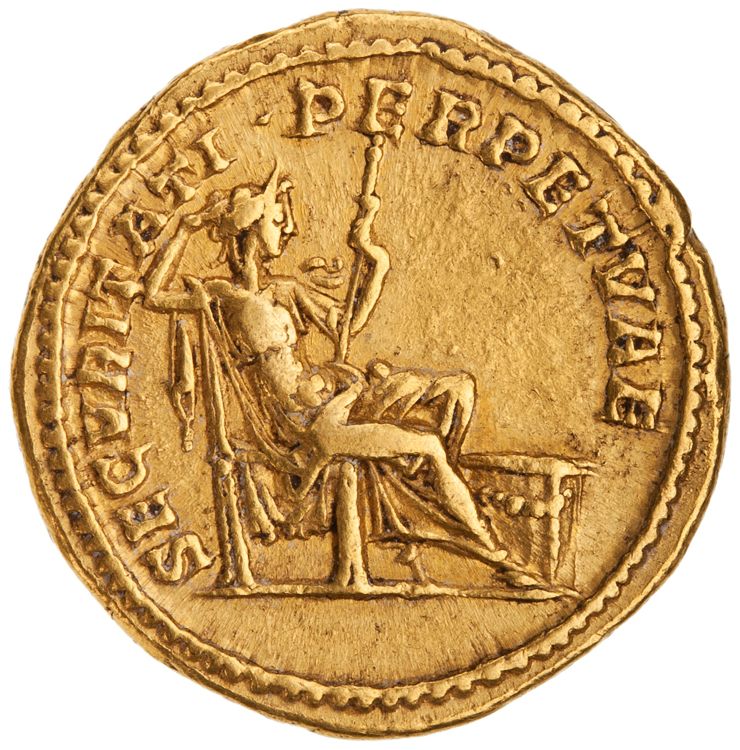 реверс RIC IV Caracalla 309A