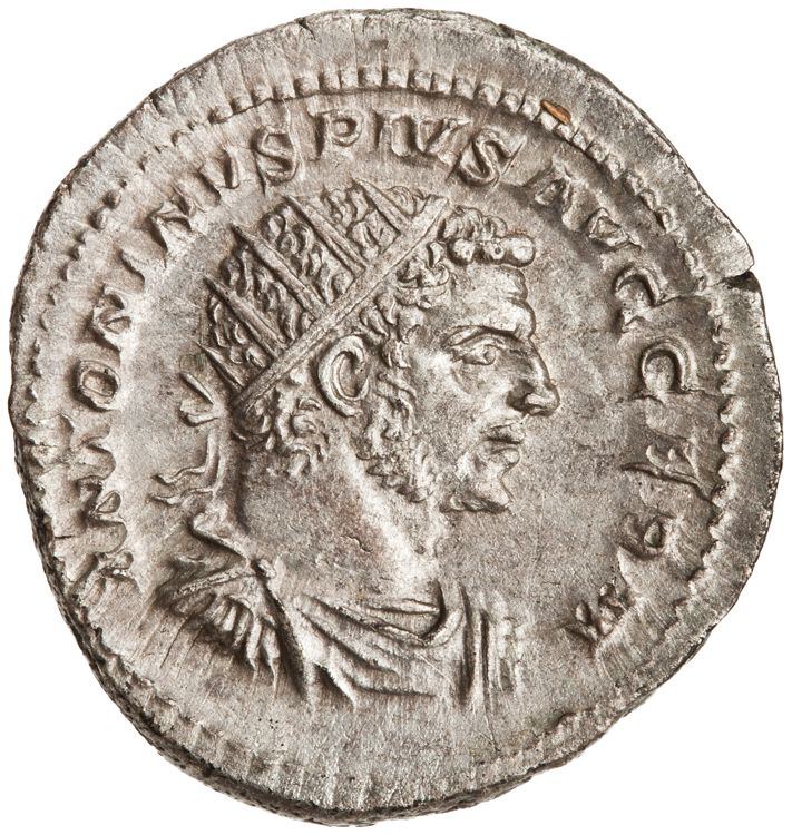 RIC IV Caracalla 311C (antoninianus), obverse, American Numismatic Society (ans)