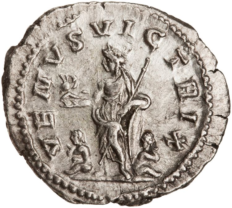 RIC IV Caracalla 312D, реверс, American Numismatic Society (ans)