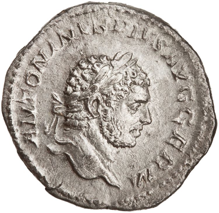 RIC IV Caracalla 267, аверс, American Numismatic Society (ans)