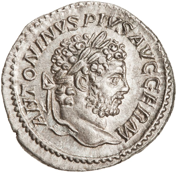 RIC IV Caracalla 268, аверс, American Numismatic Society (ans)