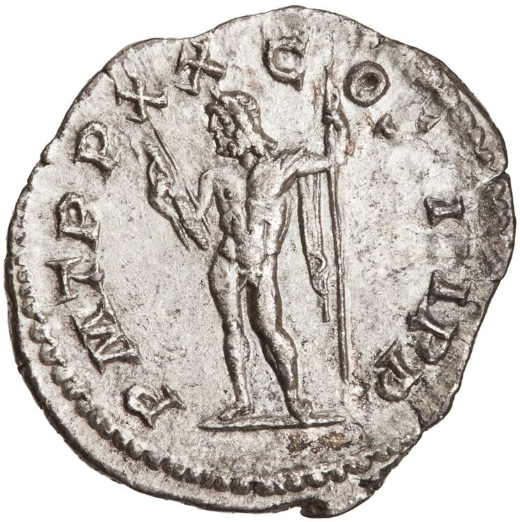RIC IV Caracalla 285A (denarius), реверс, American Numismatic Society (ans)