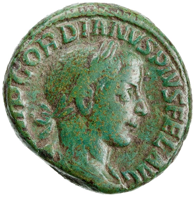 RIC IV Gordian III 306B, obverse, American Numismatic Society (ans)
