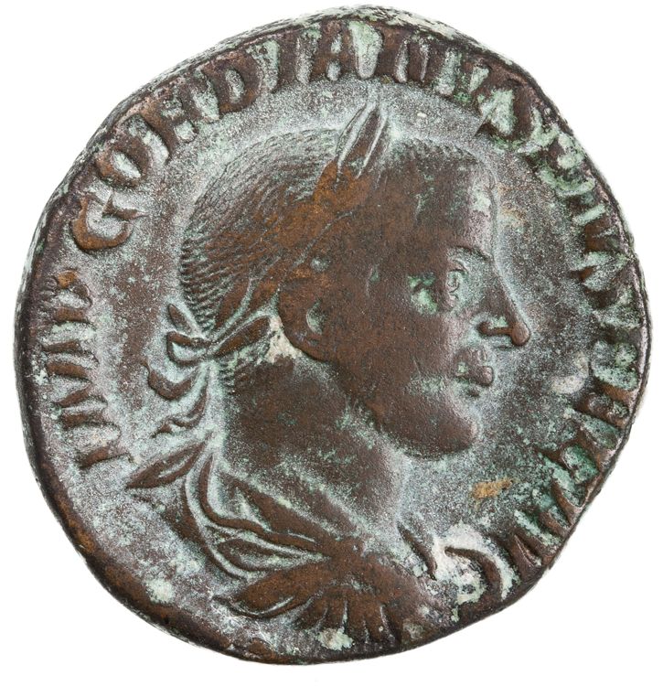 RIC IV Gordian III 308A, obverse, American Numismatic Society (ans)