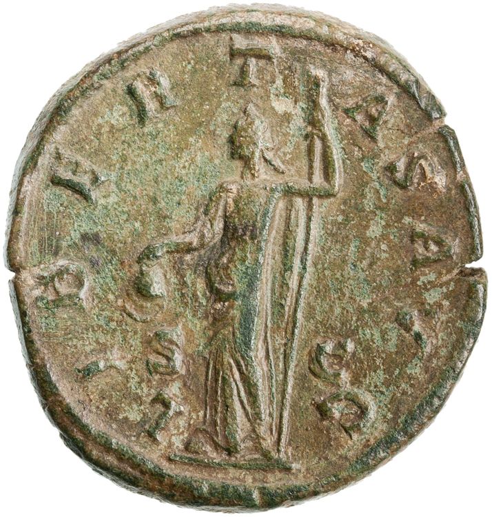 RIC IV Gordian III 318A, reverse, American Numismatic Society (ans)