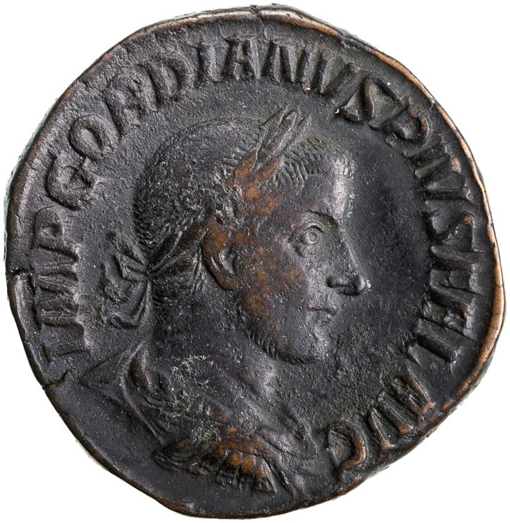 RIC IV Gordian III 337A, obverse, American Numismatic Society (ans)