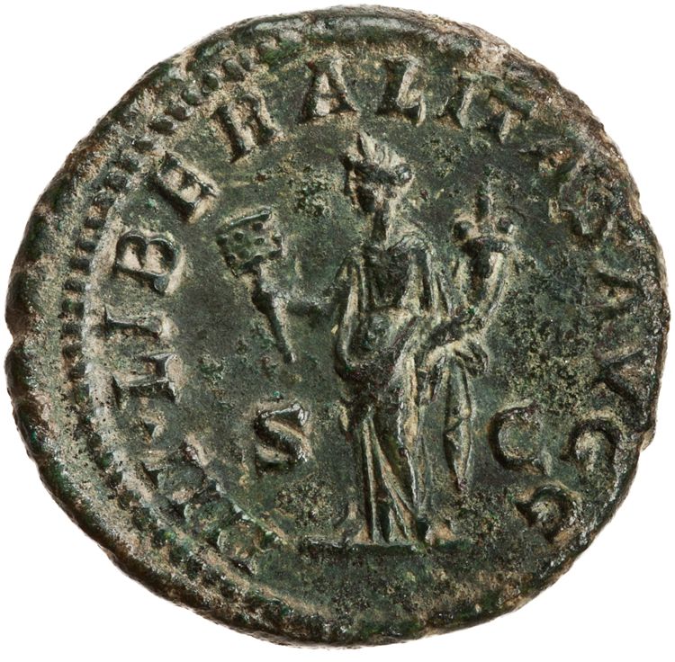 RIC IV Caracalla 416, реверс, American Numismatic Society (ans)