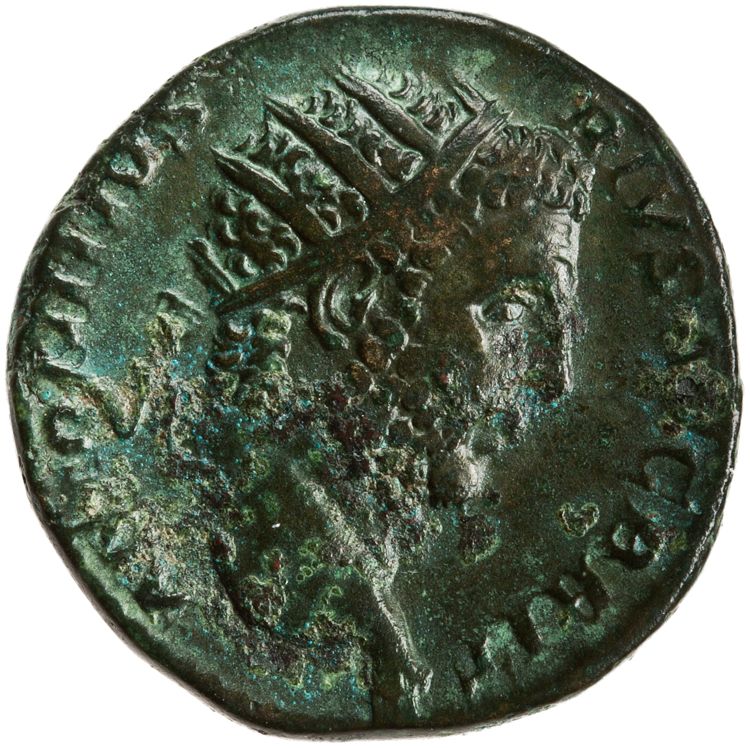 RIC IV Caracalla 492, obverse, American Numismatic Society (ans)