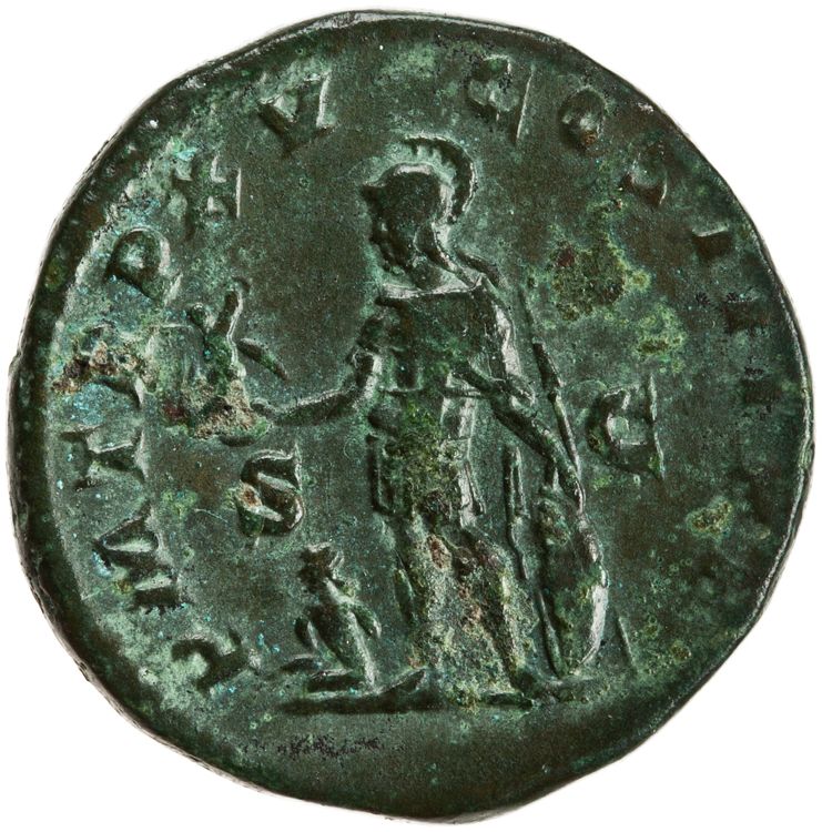 RIC IV Caracalla 492, reverse, American Numismatic Society (ans)