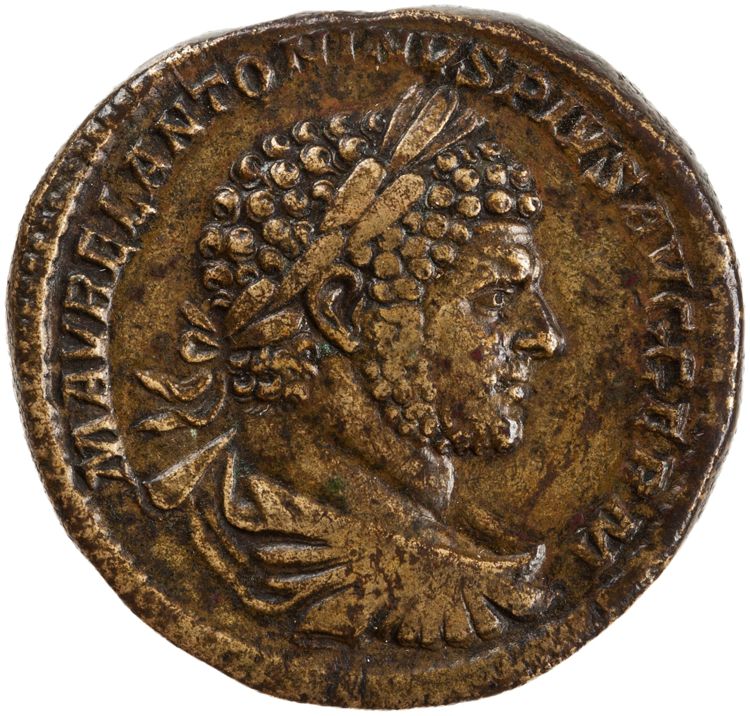 RIC IV Caracalla 527, аверс, American Numismatic Society (ans)