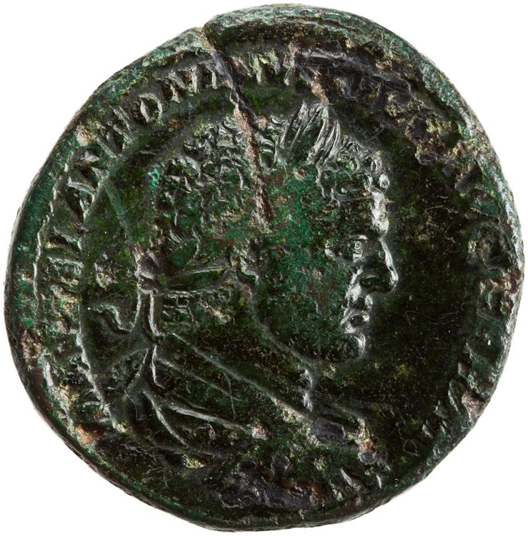RIC IV Caracalla 573A, аверс, American Numismatic Society (ans)