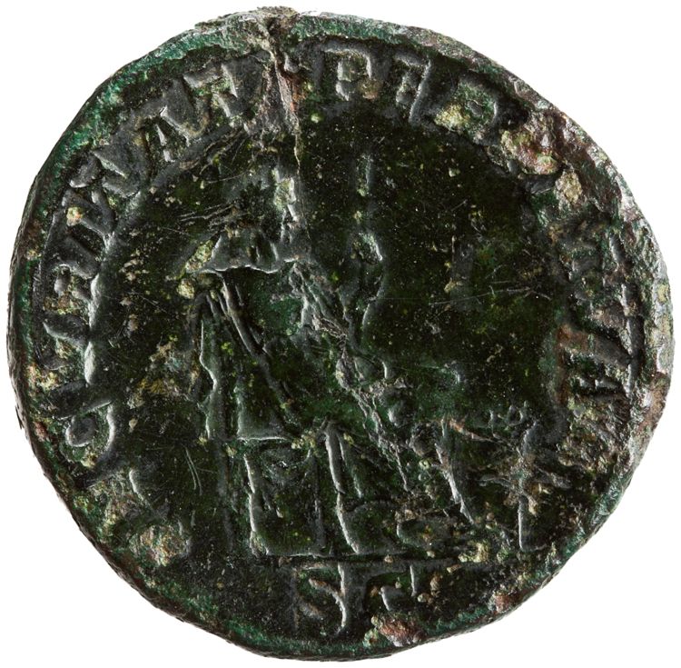 RIC IV Caracalla 573A, реверс, American Numismatic Society (ans)