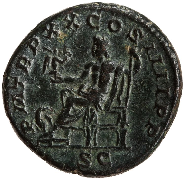 RIC IV Caracalla 568A, реверс, American Numismatic Society (ans)