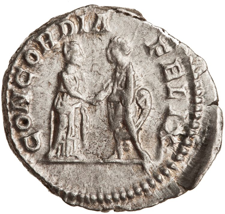 RIC IV Caracalla 365A, реверс, American Numismatic Society (ans)