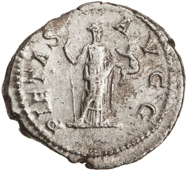 RIC IV Caracalla 367 (denarius), реверс, American Numismatic Society (ans)