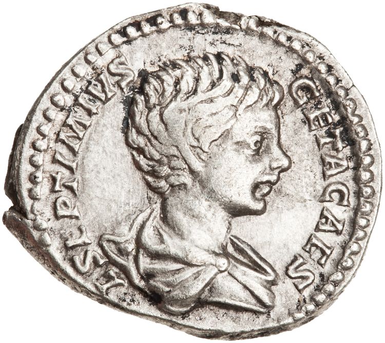 obverse RIC IV Geta 4 (denarius)