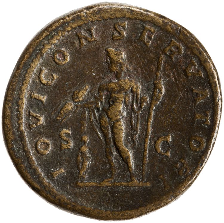 RIC IV Macrinus 189, реверс, American Numismatic Society (ans)