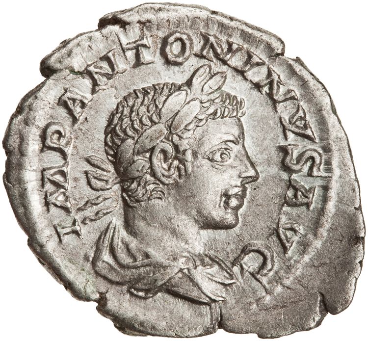 аверс RIC IV Elagabalus 128b