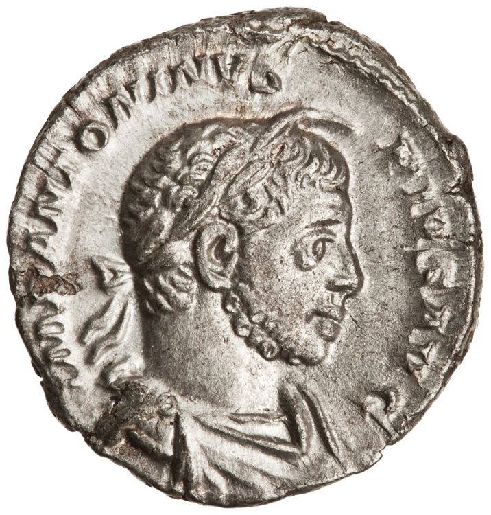 RIC IV Elagabalus 46b, аверс, American Numismatic Society (ans)
