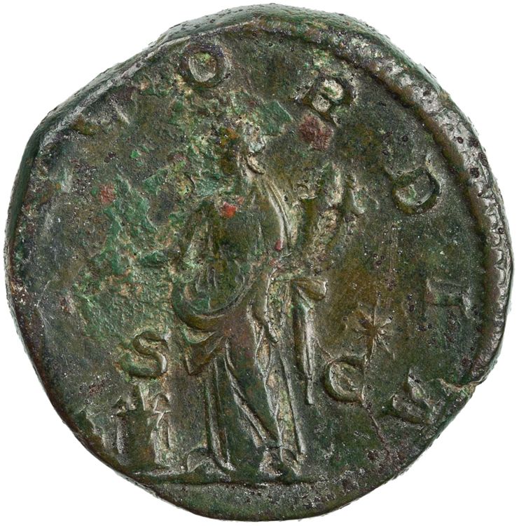 RIC IV Elagabalus 390, реверс, American Numismatic Society (ans)