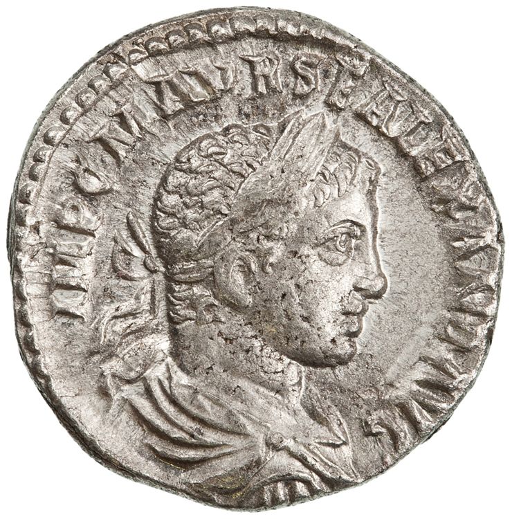 obverse RIC IV Severus Alexander 170