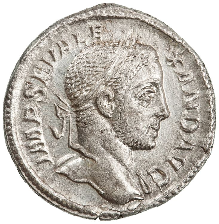 obverse RIC IV Severus Alexander 190a