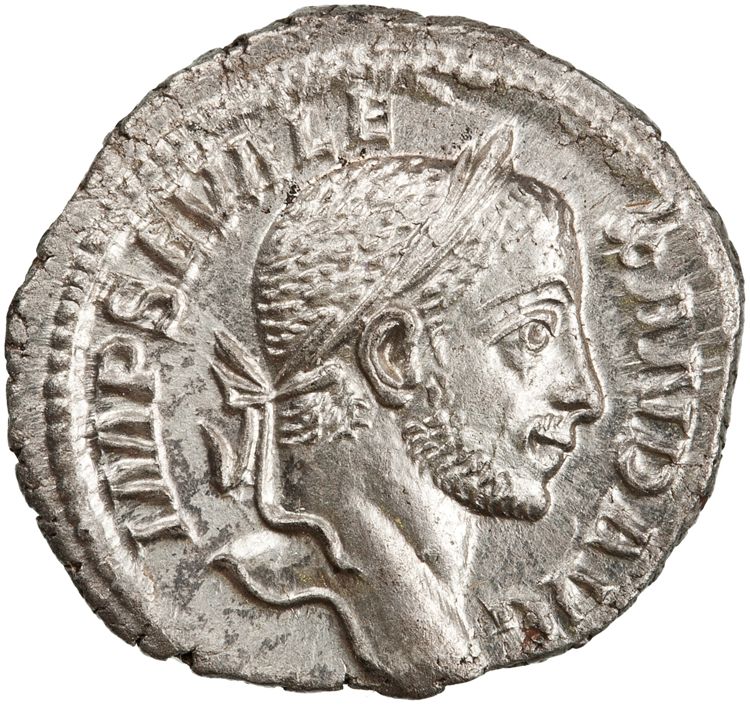 аверс RIC IV Severus Alexander 212a