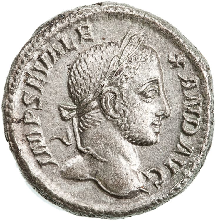 RIC IV Severus Alexander 212a, аверс, American Numismatic Society (ans)