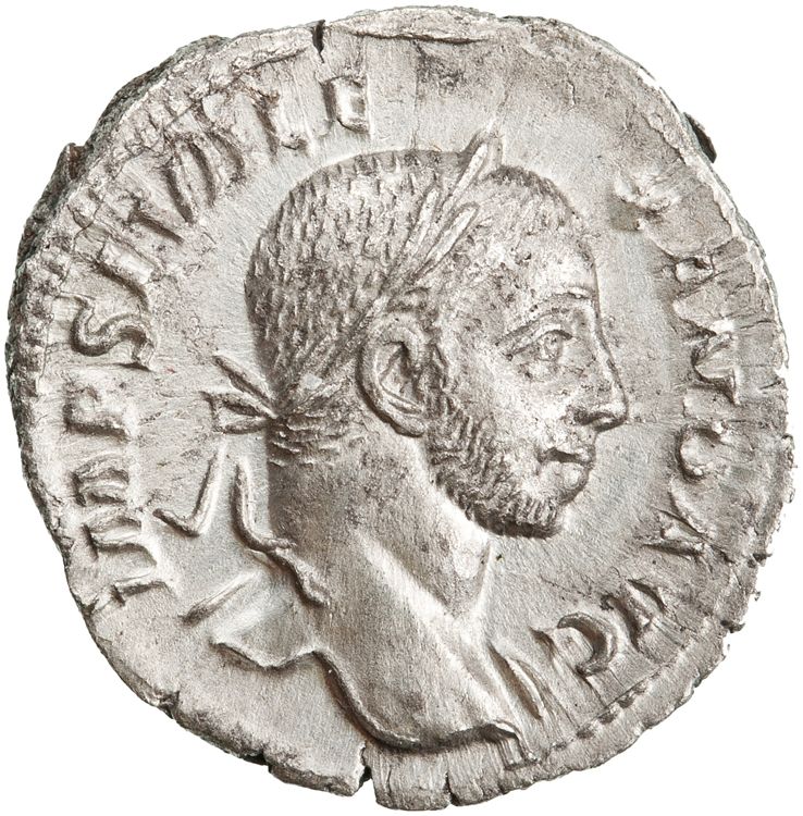 RIC IV Severus Alexander 220a, аверс, American Numismatic Society (ans)