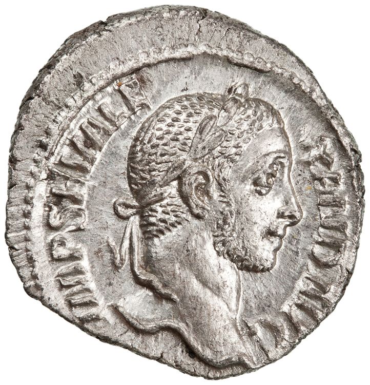 RIC IV Severus Alexander 226a, аверс, American Numismatic Society (ans)
