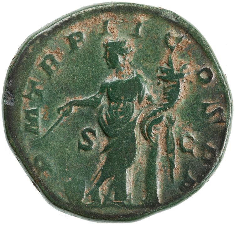 реверс RIC IV Severus Alexander 405